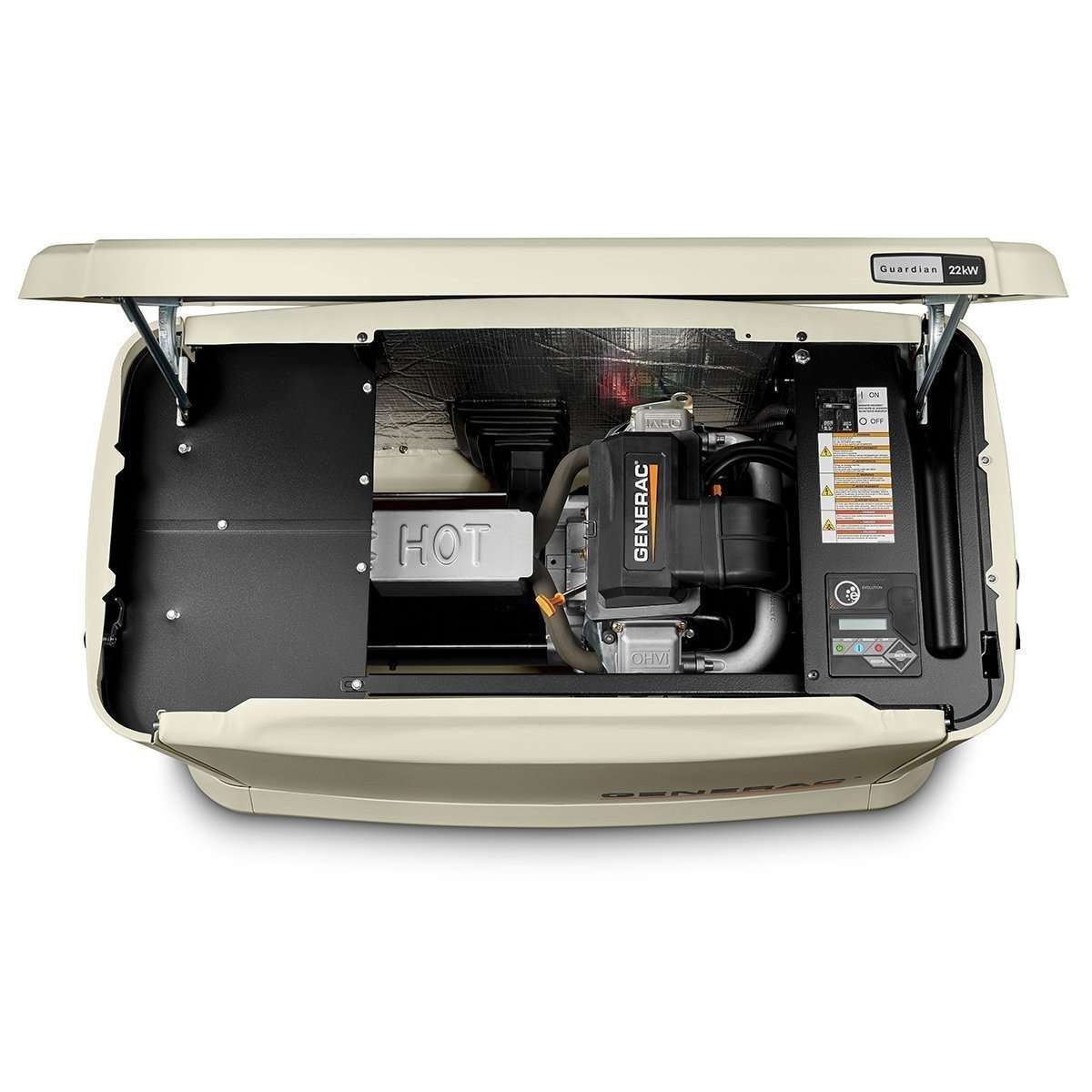 Generac 7037 Guardian 16kW Standby Generator with Smart Transfer Switch Manufacturer RFB