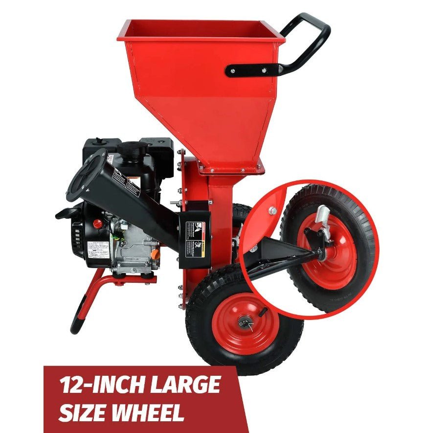 Powersmart PS1130 3-in-1 Wood Chipper Shredder 3" Gas Powered New