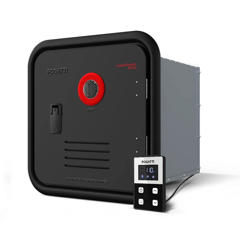Fogatti InstaShower 8 Pro RV Tankless Water Heater 55,000 BTU 2.9 GPM New